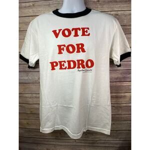 Napoleon Dynamite vote for pedro 2014 shirt size Medium  Alstyle Tag